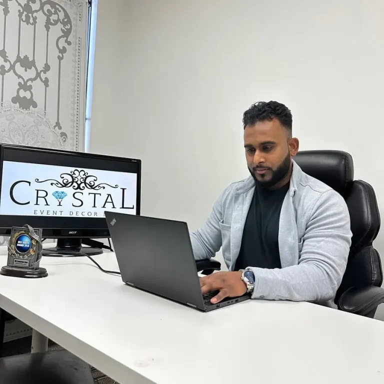 Member Spotlight: Crystal Event Decor