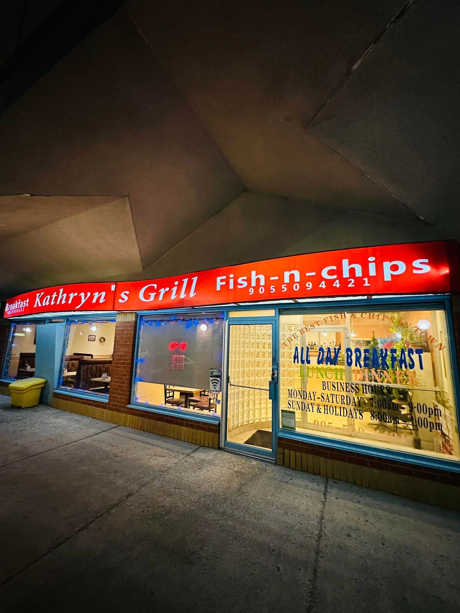 Kathryn's Diner banner
