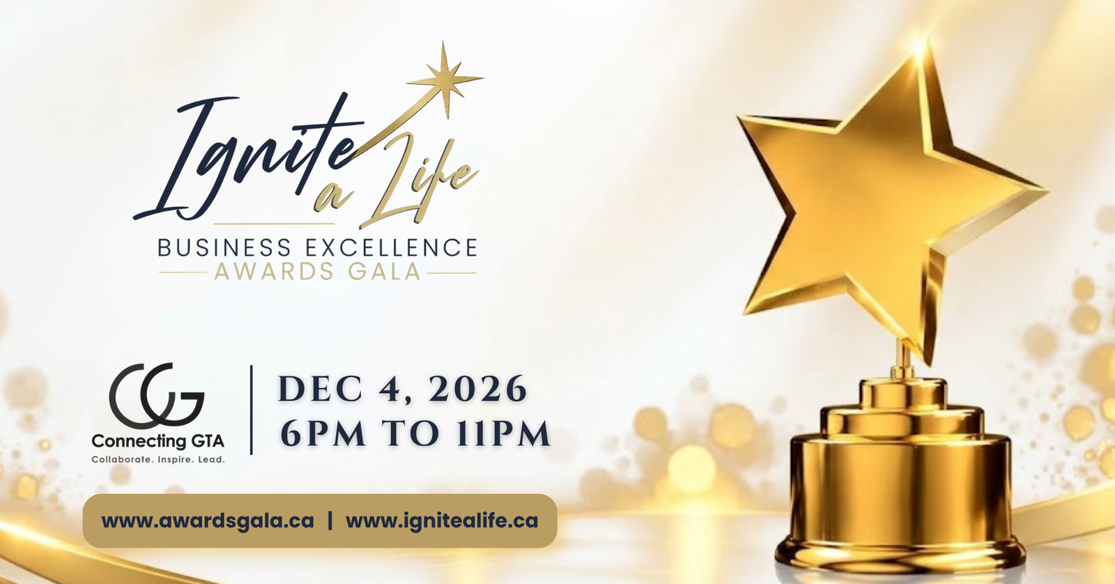 Ignite A Life - Business Excellence Awards Gala