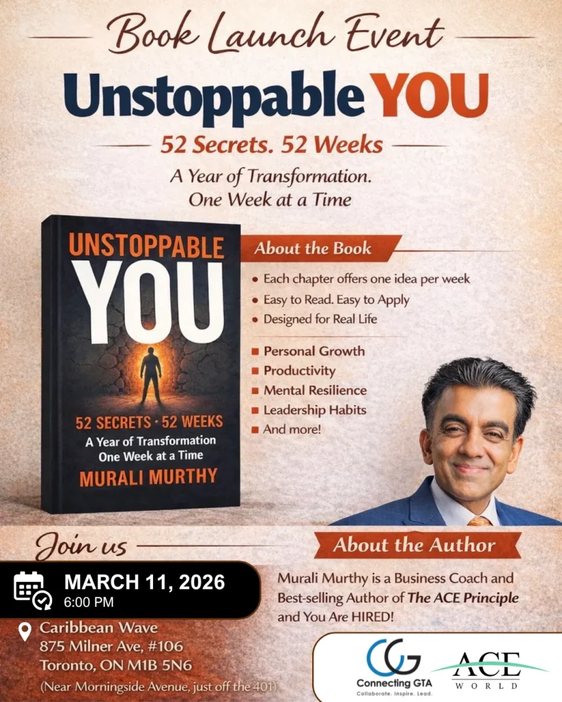 Book launch of Unstoppable YOU