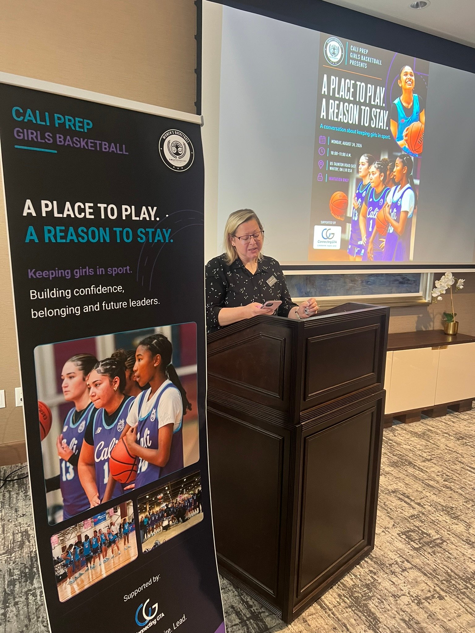 Bringing Leaders Together to Keep Girls in Sport
