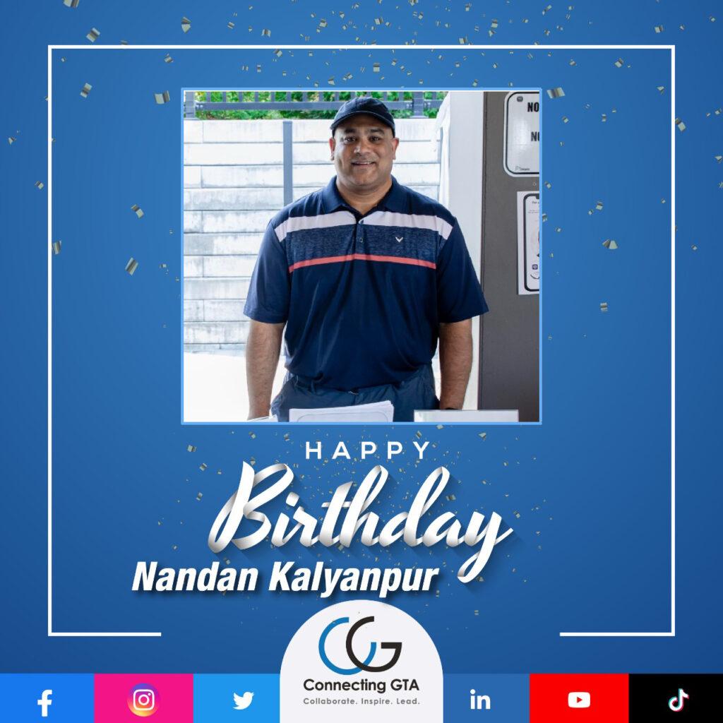 Happy Birthday Nandan Kalyanpur!