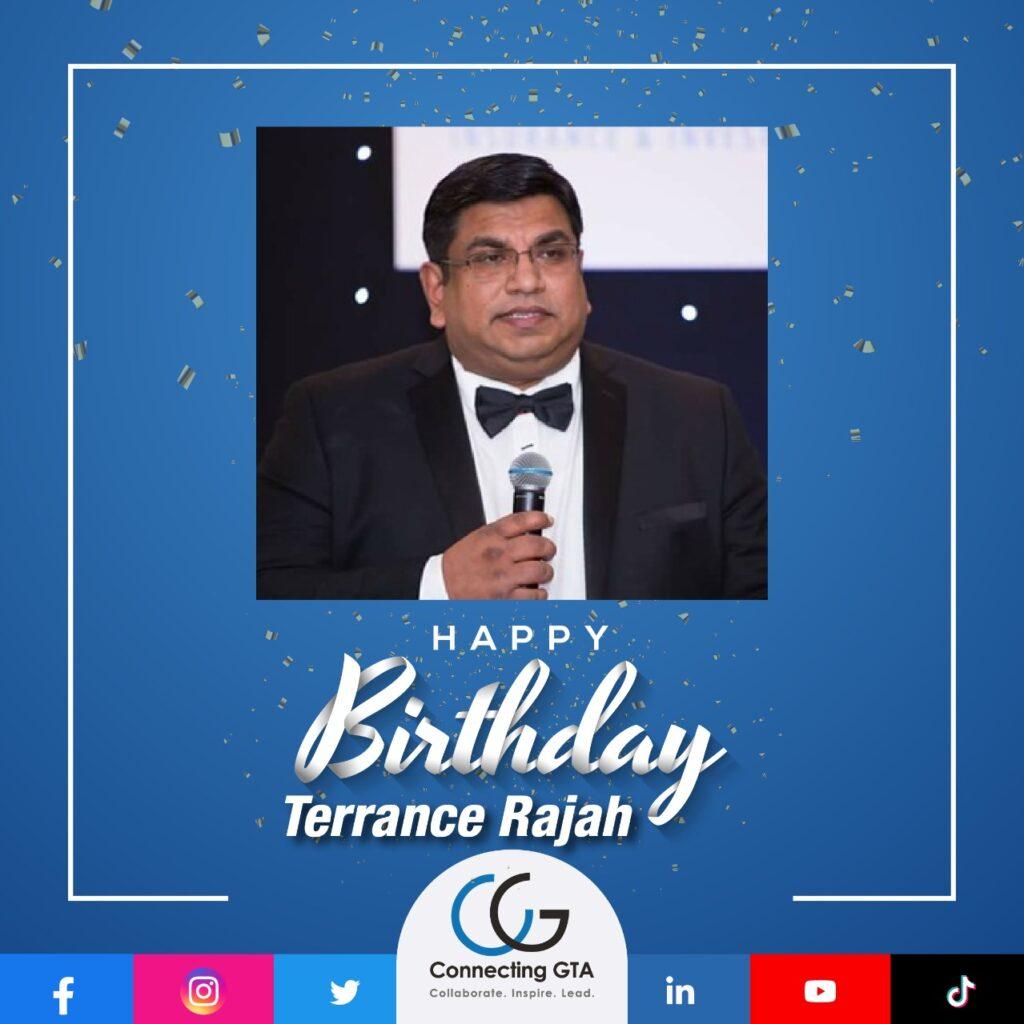 Happy Birthday Terrance Rajah!