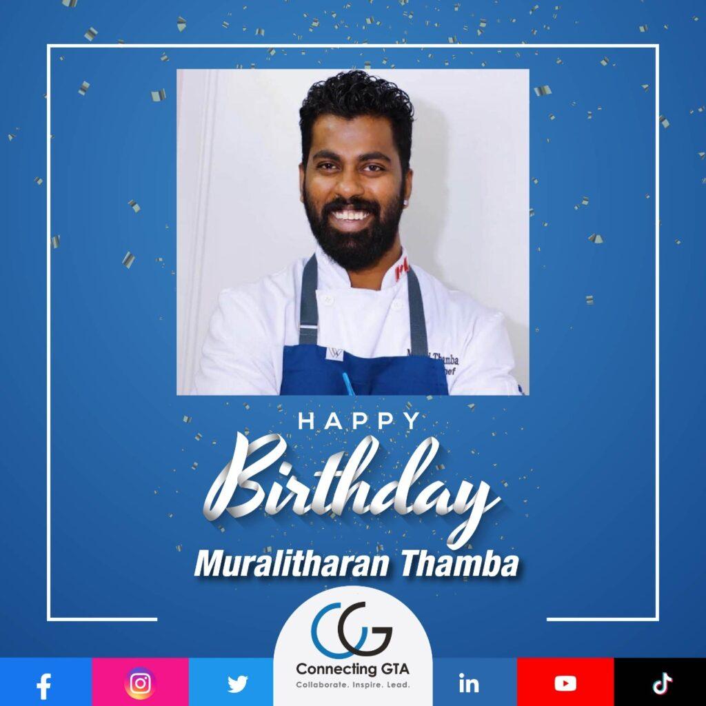 Happy Birthday Murali Thamba!